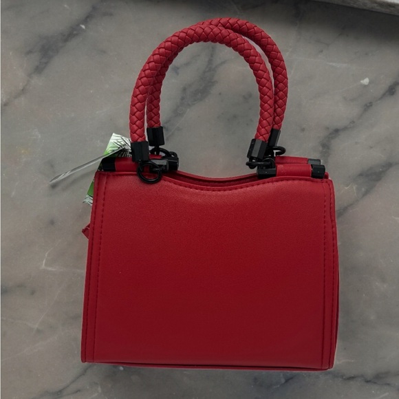 Badgley Mishka Red/Black Tote - Picture 2 of 2